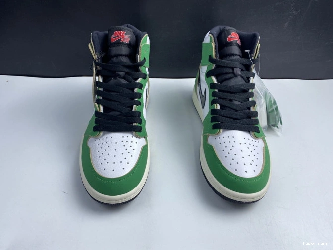 Cheap Husky Air DB4612-300 Retro Lucky Green Jordan High 1 0815